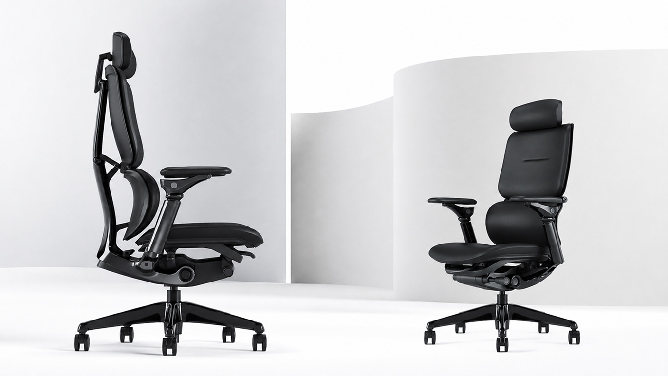 Prime Super Ergonomic Genuine Leather Chair